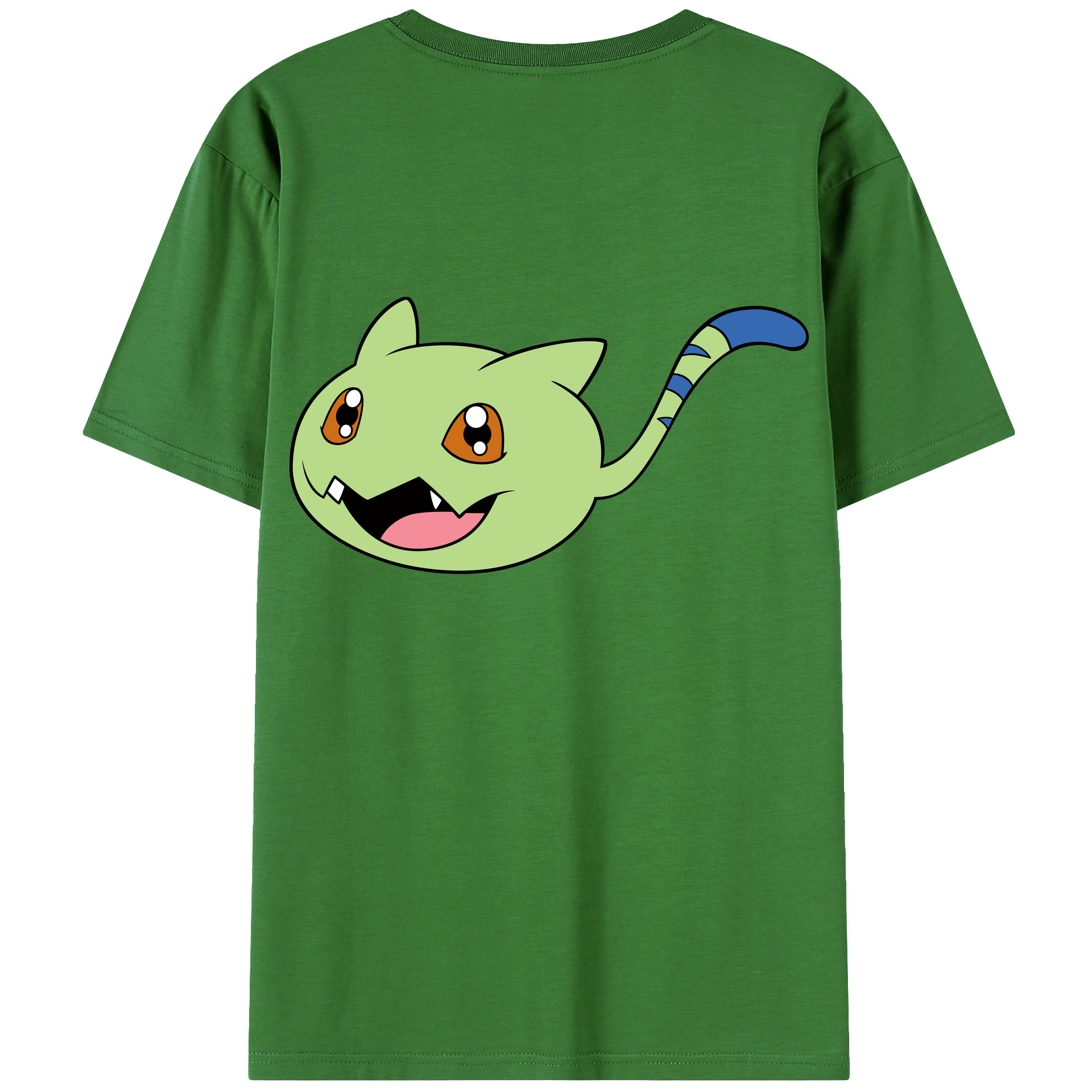 （画像用） Digimon デジタルモンスター/デジモン レディース半袖Tシャツ(バックプリント)